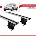 Compatible avec Nissan Qashqai - Dualis (J11) Pre-Facelift 2014-2017 Barres de Toit ACE-4 Railing Porte-Bagages de voiture GRIS-2