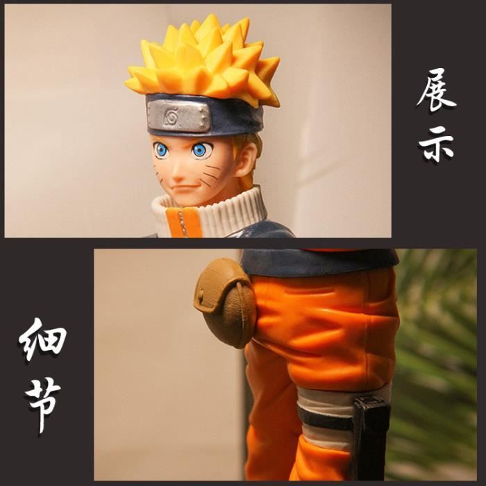 Boneco Naruto Uzumaki 25cm Action Figure Anime Troca Rosto