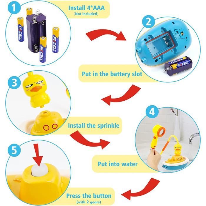 Jouets de Bain pour Enfants de 4 à 8 Ans, Toboggan de Baignoire Murale pour Tout-Petits de 3 4 5 Jouets de Bain pour Enfants de 4 à 8 Ans, Toboggan de Baignoire Murale pour Tout-Petits de 3 4 5
