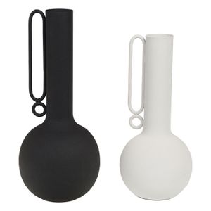 Vase décoratif MASSA Céramique 53 cm Bleu | Leroy Merlin