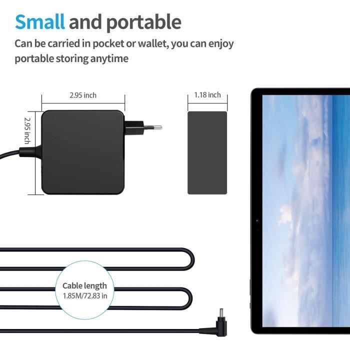 45W Chargeur Len Ovo Ordinateur Portable Alimentation Pour Len Ovo