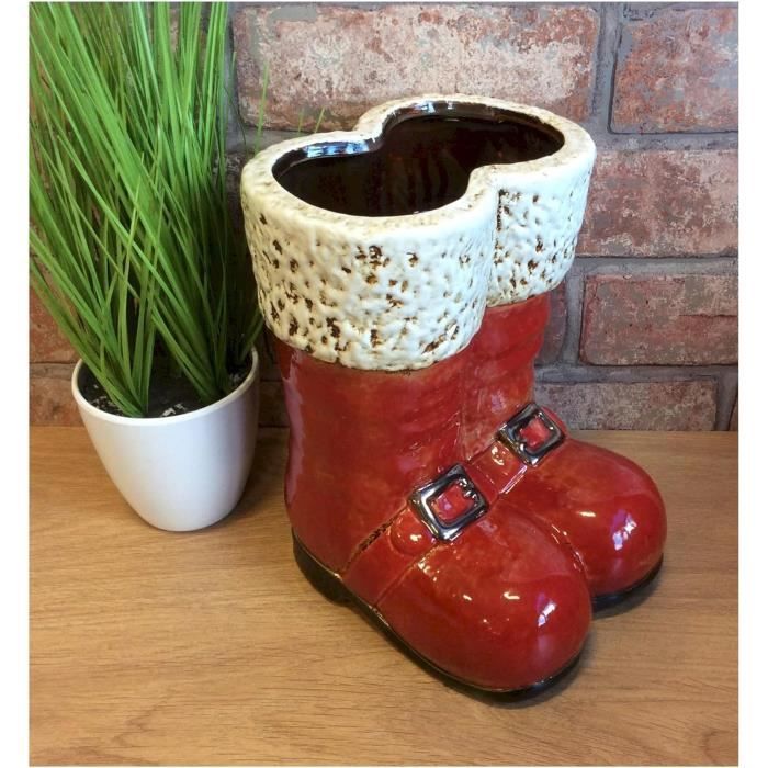 Husoiuy Pot De Fleurs En Forme De Botte De Pluie Jaune – Résine Mignonne Et Résistante – Décoration Jardin Et Intérieur Fun !