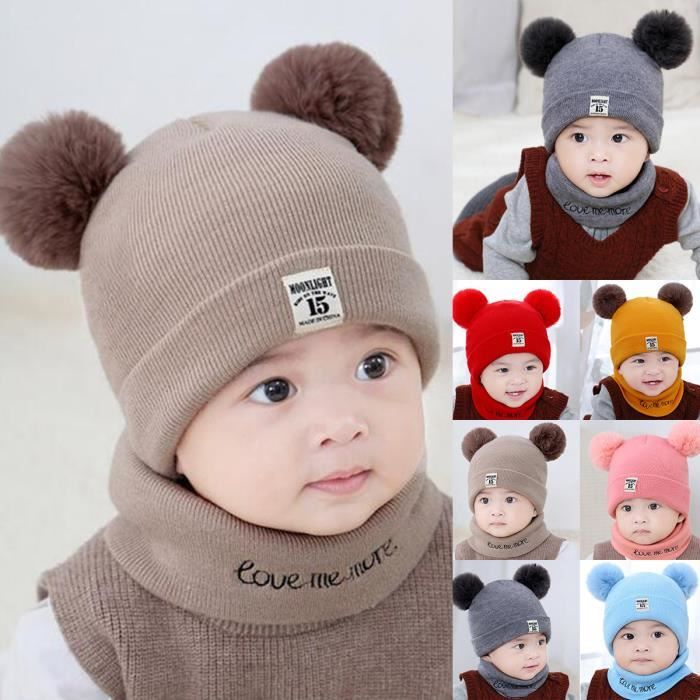 Beret bebe fille tricot best sale