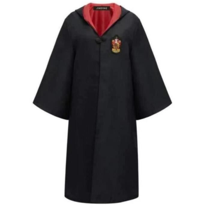 Deguisement Enfant Harry Potter Hermione Granger Robe Cape Gryffondor Cosplay 125cm Cdiscount Pret a Porter