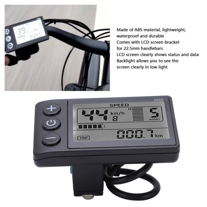 Écran LCD Pour Vélo Électrique, Écran LCD Pour Vélo