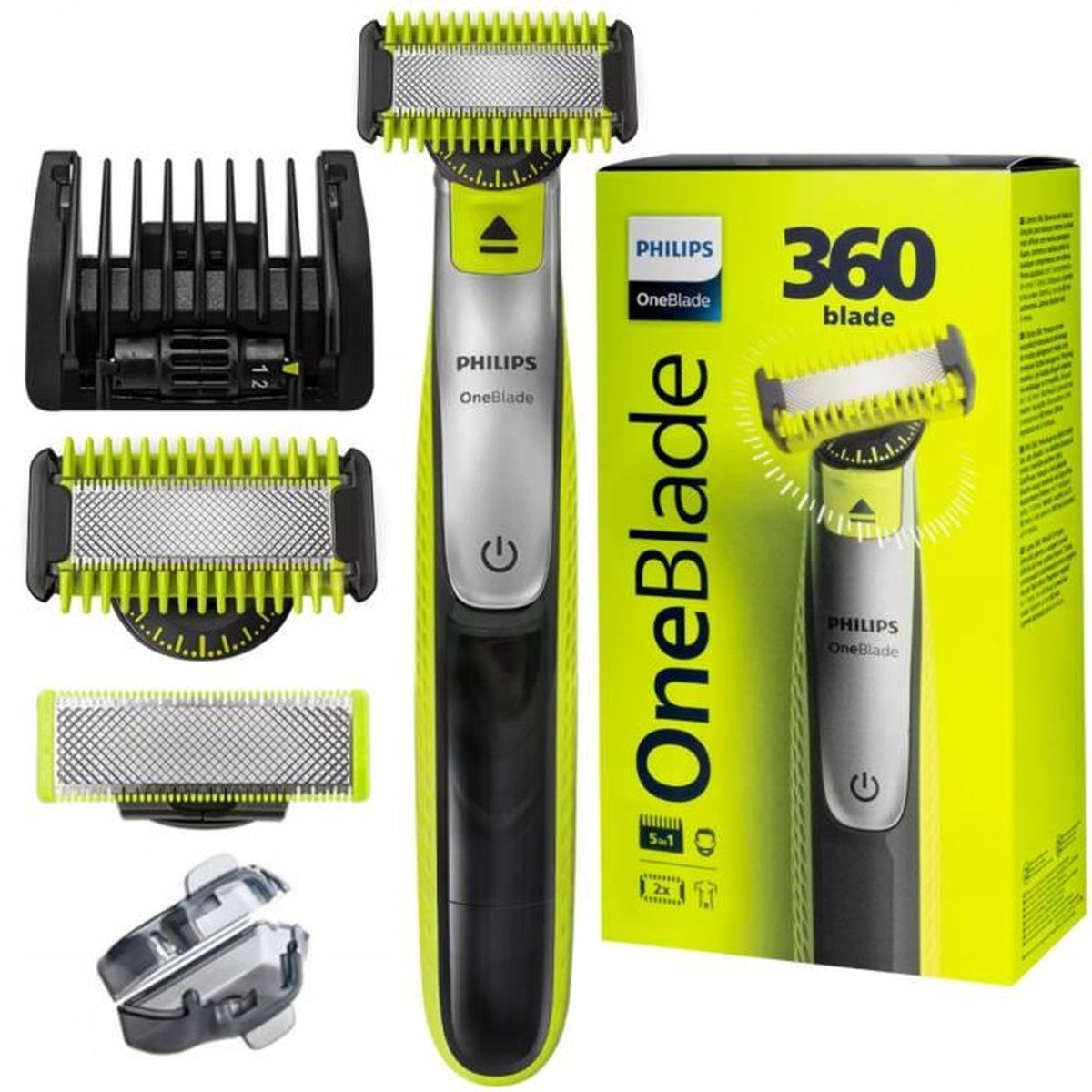 Philips Oneblade 360 QP2834/20 rasoir tondeuse pour le visage et le ...