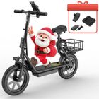 Trottinette électrique avec siège - Ladped LPBS - 35 km/h - Moteur 500W - 48V/10,4 Ah - Deux roues 14" - Pliable