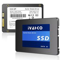 AMORUS 1T Transmission de données rapide SATA 3 Disque SSD 2.5 pouces Ordinateur de bureau SSD interne