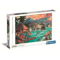 Puzzle - Clementoni - Islande Life - 2000 pièces - Multicolore - Mixte