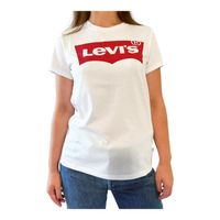 Levi's  Perfect T-Shirt Batwing  Logo  Blanc Femme