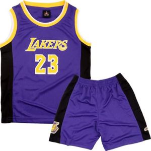 ENSEMBLE DE VETEMENTS DE BASKET-BALL - TENUE DE BASKET-BALL Maillots De  Basketball 23 Maillot et Shorts - Jaune Taille (enfants) - Cdiscount Sport