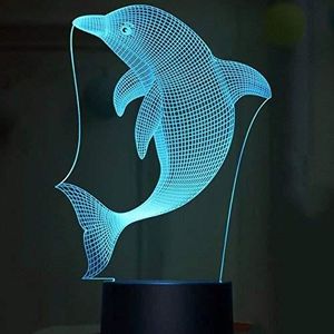 Sonline 3 X lampe LED clignotante coloree dauphin Sallumer automatiquement lors de la mise en eau Grand jouet de bain pour bebe 