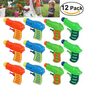 PISTOLET À EAU Lot de 12 pistolets à eau en plastique pour enfant