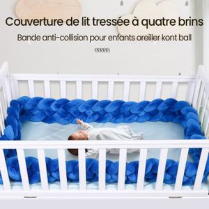 Tresse de lit bleu - Cdiscount