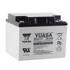 BATTERIE VÉHICULE Yuasa - Batterie plomb AGM REC50-12 12V 50Ah F-M5