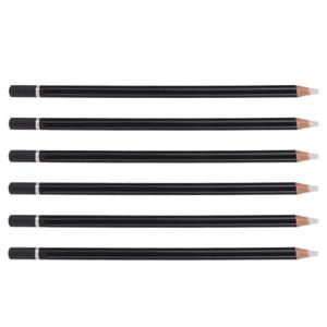 GOMME Lot de 6 crayons gommes en bois de qualité supérieure, facile à effacer, prise confortable, large application, stylo creatifs kit