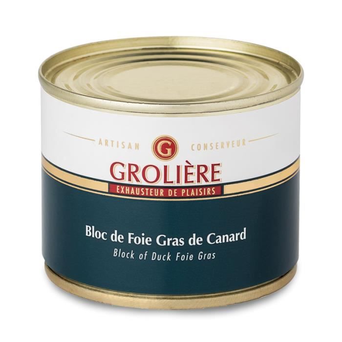 Bloc de foie gras de canard au Sauternes avec Lyre offerte