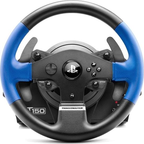 THRUSTMASTER Volant T150RS PRO - PS3 / PS4 / PC /  Fonctionne avec les jeux PS5*