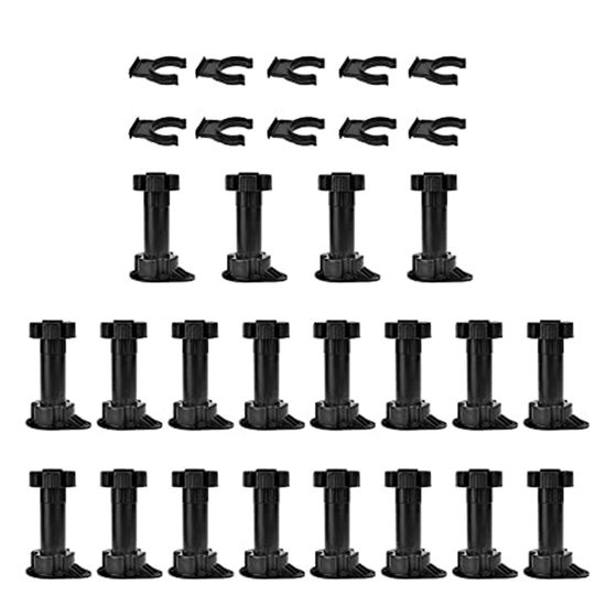 Supports Pour Barres LED Universels - Fixation Capot Réglable, Clips Auto Pour 4x4, Atelier, Installation Facile