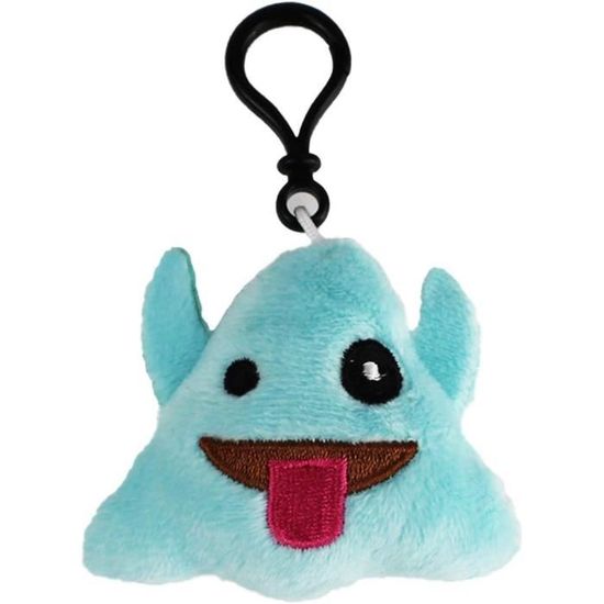 Porte-clés Emoji Peluche 12 Pièces - 6cm - Cadeaux Enfants Ados - Déco Sac à Dos