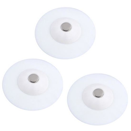 Lot 3 Bouchons Et Couvercles De Baignoire, Bouchons Trop-Plein, Anti