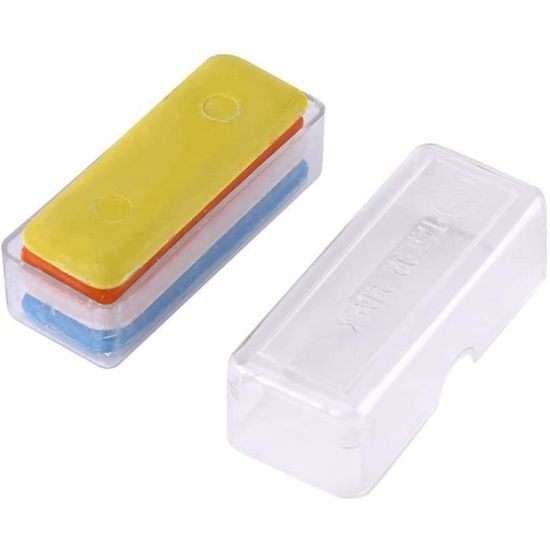 Lot De 4 Crayons à Craie Pour Couture - Blanc, Bleu, Jaune, Rose - Marque Et Efface Facilement Sur Tissu