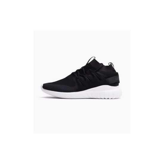 Basket adidas Originals Tubular Nova S80110 Noir Blanc Homme Lacets Noir Cdiscount Chaussures