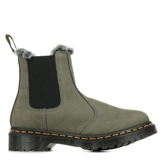 Bottines Dr. Martens Enfant 2976 Leonore Leo - Taille 37 EU (6 US) - Cuir Noir - Occasion Très Bon état