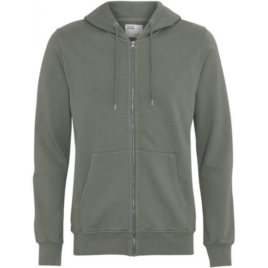 Sweatshirt à capuche zippé - Polycoton - CLIQUE - Personnalisable en