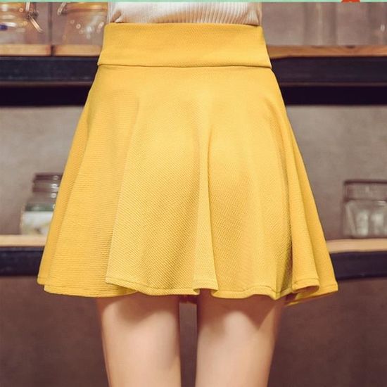Jupe Jaune Avec Taille élastique Pour Enfant | Play Up