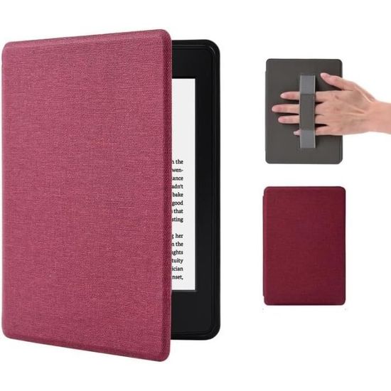 Étui Pour Kindle 6" TiMOVO - Housse De Protection Avec Fermeture Magnétique - Design Fleur