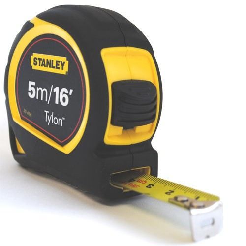 STANLEY Mètre ruban bi matière en Tylon 5m x 19mm