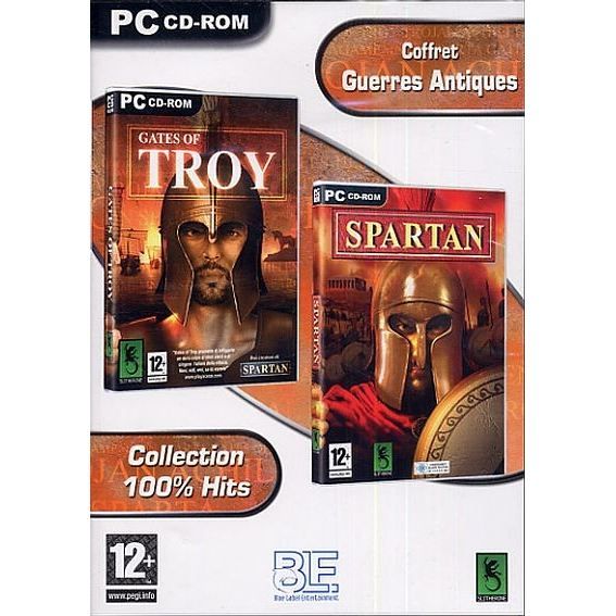 COFFRET GUERRES ANTIQUES Gates of troy + Spartan