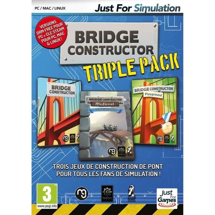Bridge Constructor 3 Pack Pc - vue 3