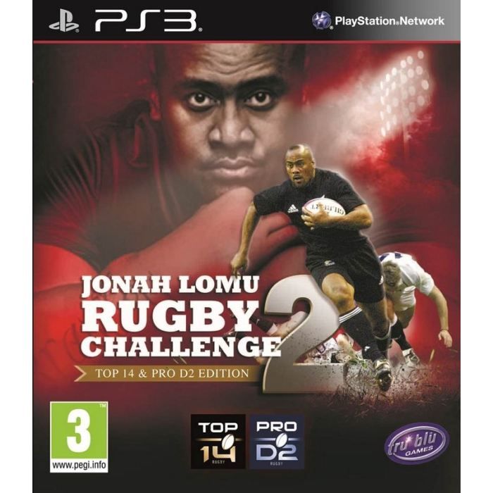 JONAH LOMU RUGBY CHALLENGE 2 / Jeu console PS3