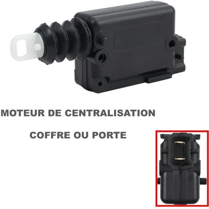 MOTEUR DE CENTRALISATION ELECTRIQUE DE VERROUILLAGE DE COFFRE OU PORTE RENAULT - DACIA - OPEL