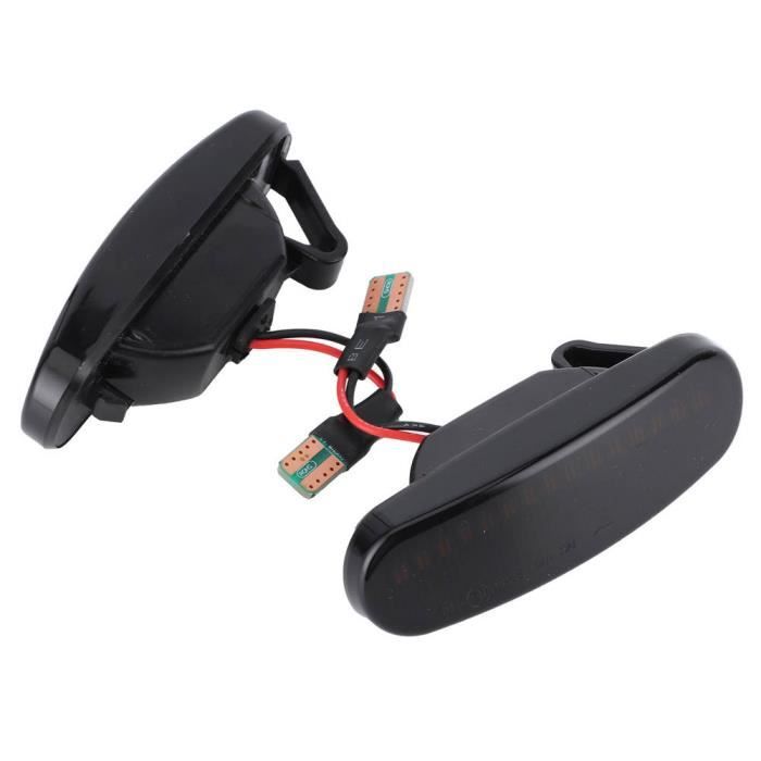 Atyhao feux latéraux à LED 2 pièces LED marqueur latéral clignotant 51717793 51942933 adapté pour Fiat Panda 169 Grande Punto