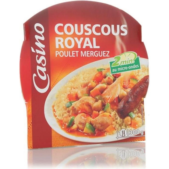 Couscous Royal Poulet Merguez - 300g