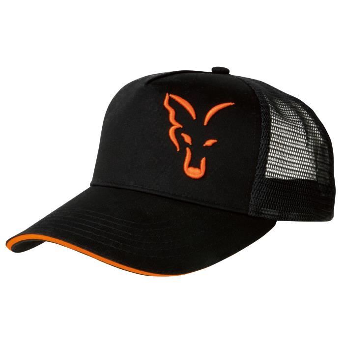 Casquette Fox Trucker Black/Orange - noir/orange - TU