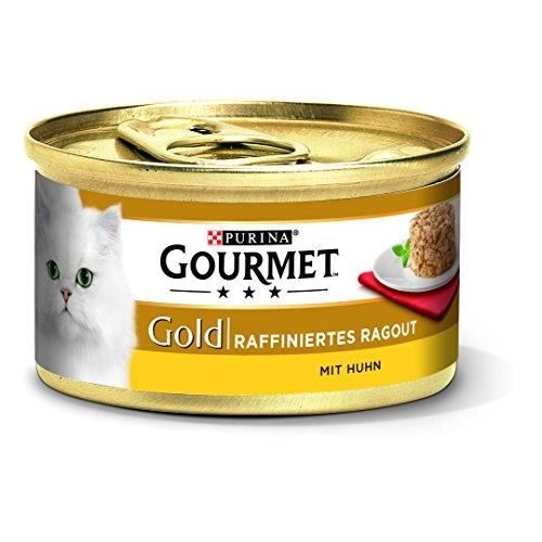 Gourmet Purina Gold raffiniertes ragout Chat Nourriture humide, pack de 12 (12 x 85 g), 12296238