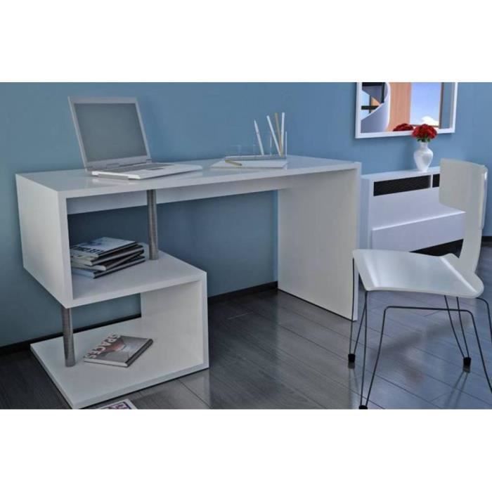 Bureau ESSE Scrivania blanc brillant blanc  Inside75