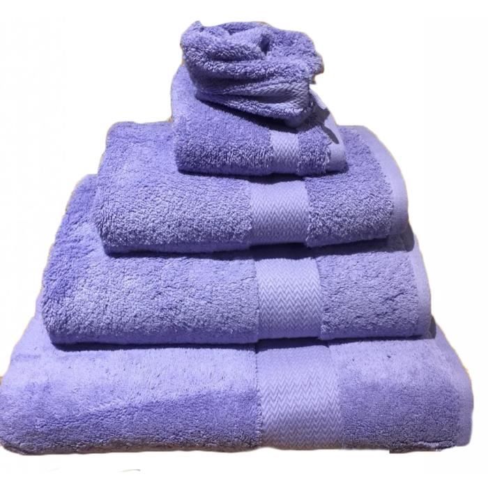 Drap de douche Peigné Lavande