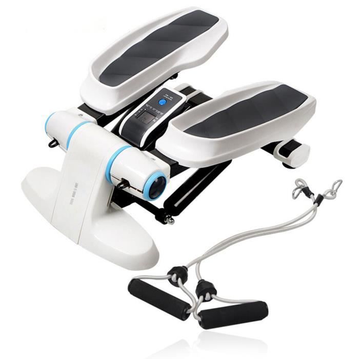 TD® Mute Stepper Home Mini amincissant la perte de poids multifonctionnel Pédale Machine Équipement de Fitness- blanc