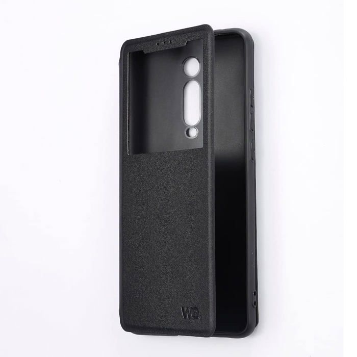 WEEtui de protection WE noir pour smartphone XIAOMI MI 9T PRO Résistant aux chocs et chûtes. Accès caméra et multi-position.