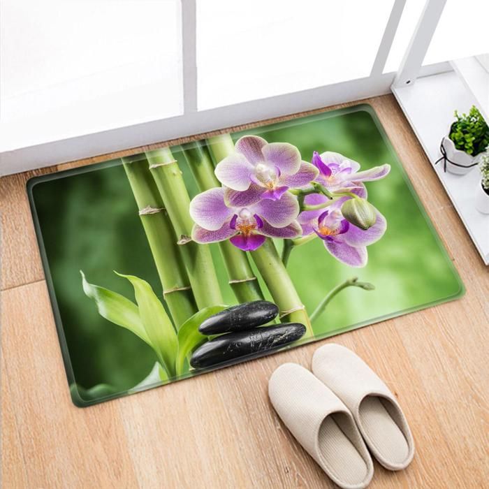 Tapis De Cuisine Antidérapant Long 45x150 Cm Vert – Super Absorbant Eau/Huile, Lavable, Séchage Rapide, Protection Sol
