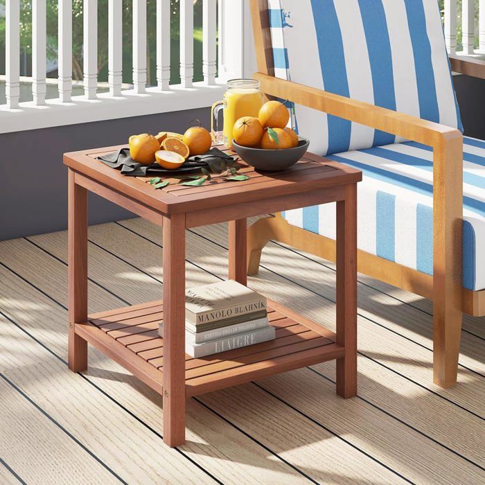 GOPLUS Table De Camping 3 Pièces Avec 2 Tabourets Rétractables LED - Ensemble Portable Pliable Pour Plage, Pique-Nique, Jardin Et Barbecue