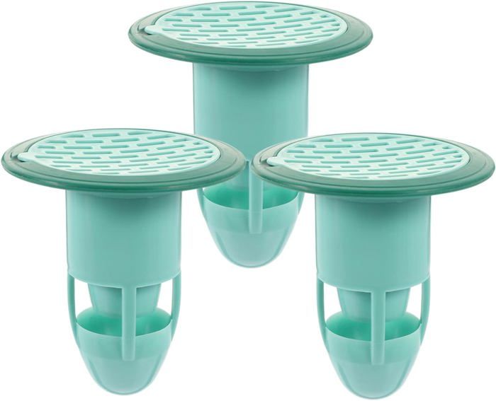 100 autocollants jetables pour siphon de sol, adhésif pour filtre à cheveux de salle de bain, installation facile sans outil, protection | Leroy Merlin 100 autocollants jetables pour siphon de sol, adhésif pour filtre à cheveux de salle de bain, installation facile sans outil, protection | Leroy Merlin