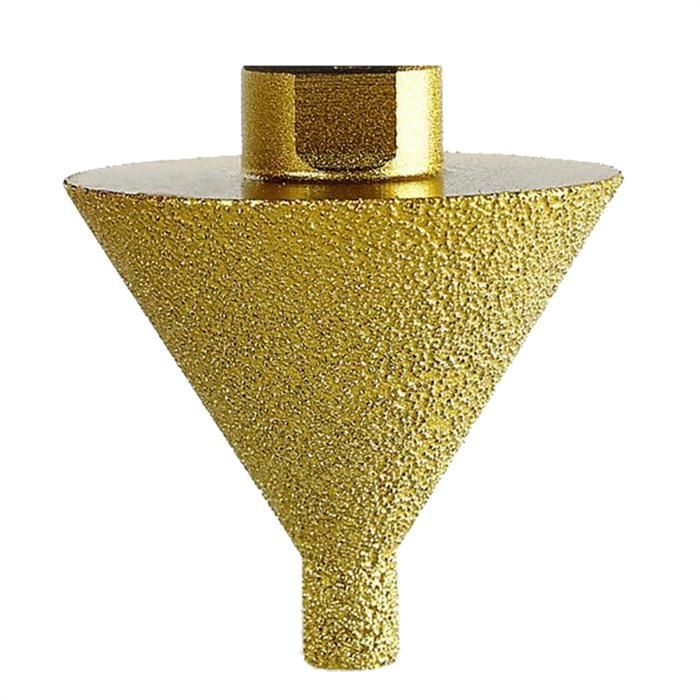 Mèche Diamantée Chanfreineuse 5/8" 11 Filets Pour Meuleuse D'angle 100mm | Carrelage, Marbre, Granit