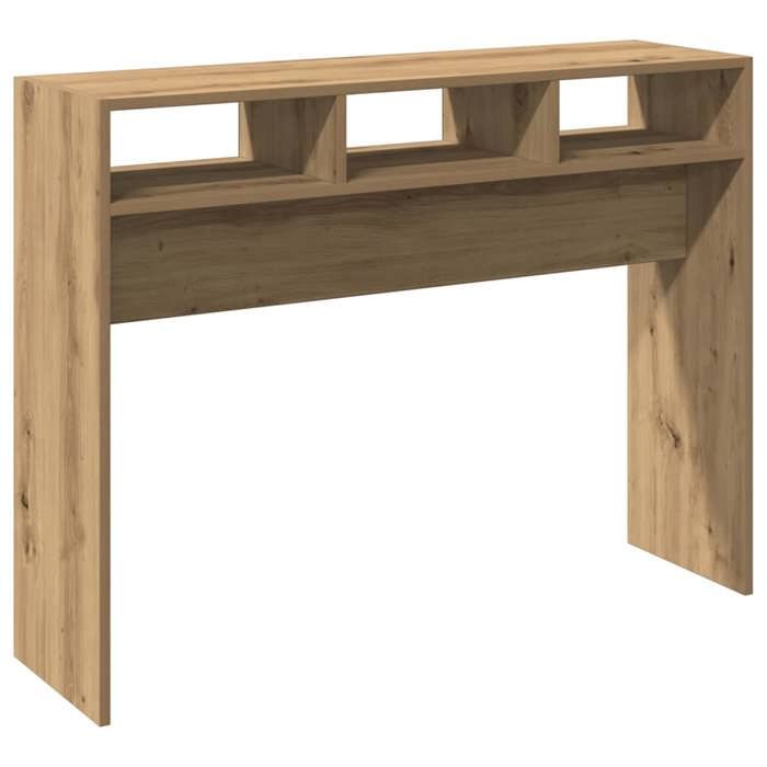 JILLS - Console Meuble - charge 20 kg - Table console - VIDAXL - chêne artisanal 105x30x80cm - Bois dingénierie OCT80362516