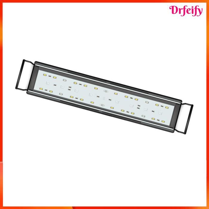 Comparer les prix de Lumière daquarium LED - AKOZON - 33 LED 18W - Spectre complet - Minuterie 4/8/12h - Pince 45-60 cm